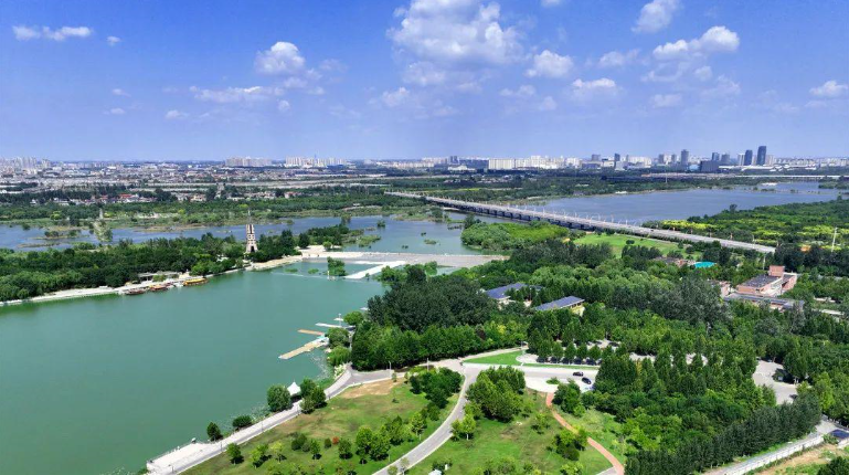 石家莊:綠色滹沱河帶來發展新前景