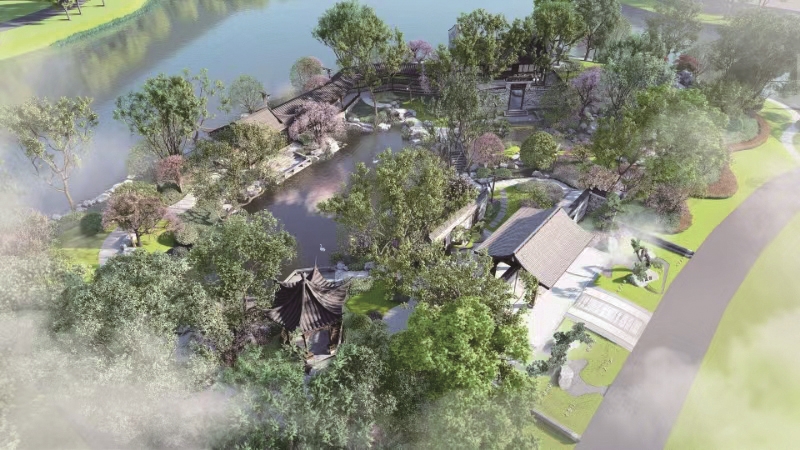 溫州園博園寧波園正式開工